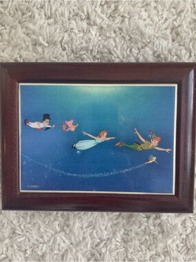 Disney Peter Pan and Friends Tile Music Jewelry Box